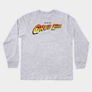 In My Grub Era Kids Long Sleeve T-Shirt